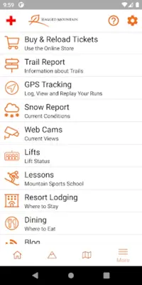 Ragged Mtn android App screenshot 2